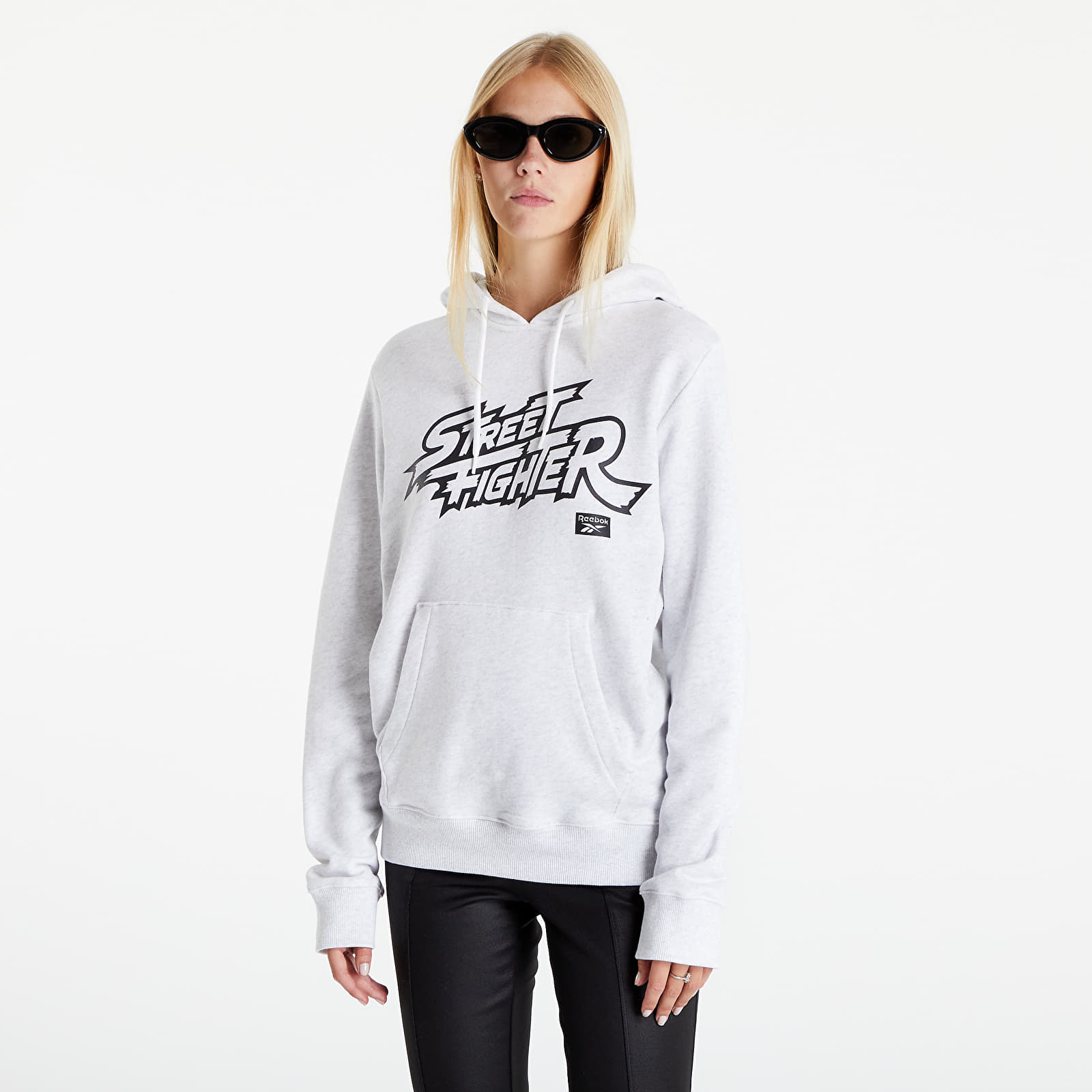 Sweatshirts Reebok Sf Graphic Hoodie UNISEX White Melange