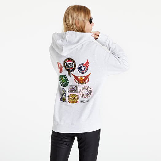 Sweatshirts Reebok Sf Graphic Hoodie UNISEX White Melange Footshop