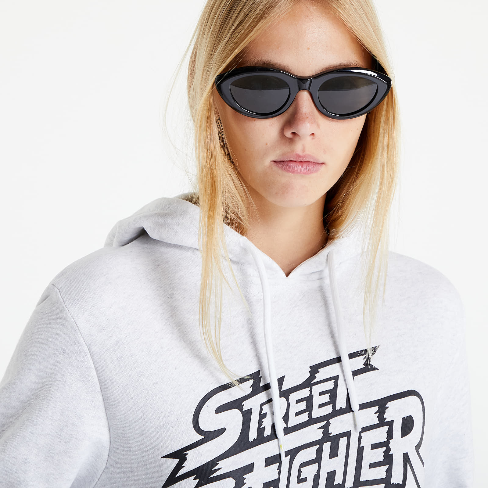 Sweatshirts Reebok Sf Graphic Hoodie UNISEX White Melange