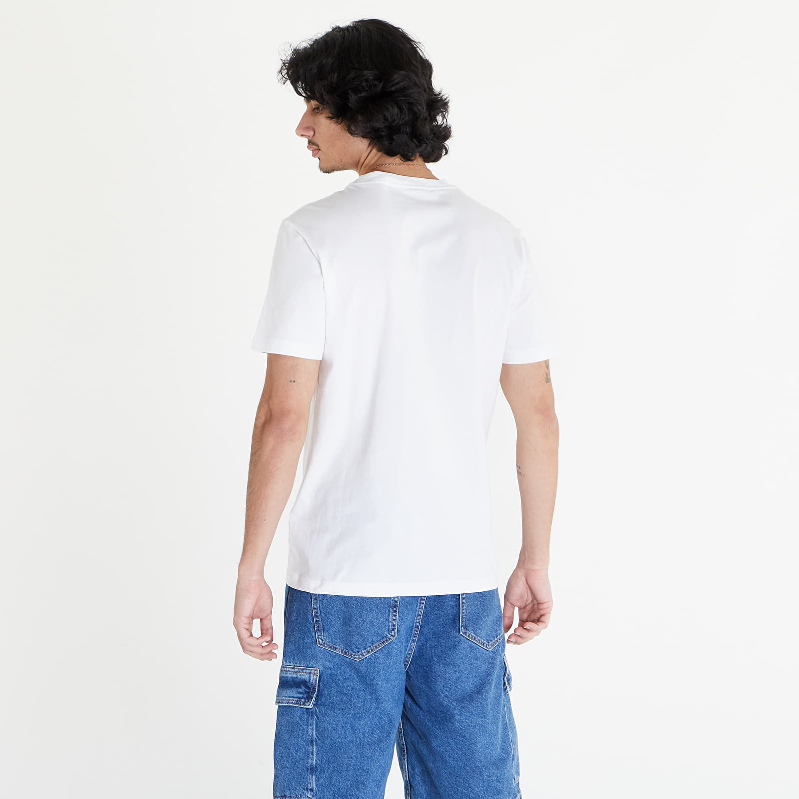 Majice T-shirt Calvin Klein Jeans Diffused Stacked Short Sleeve Tee Bright White