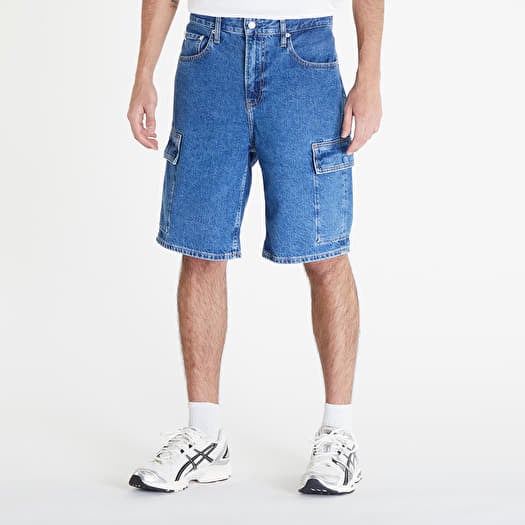 Pantaloni scurți Calvin Klein Jeans 90'S Loose Cargo Short Denim Medium