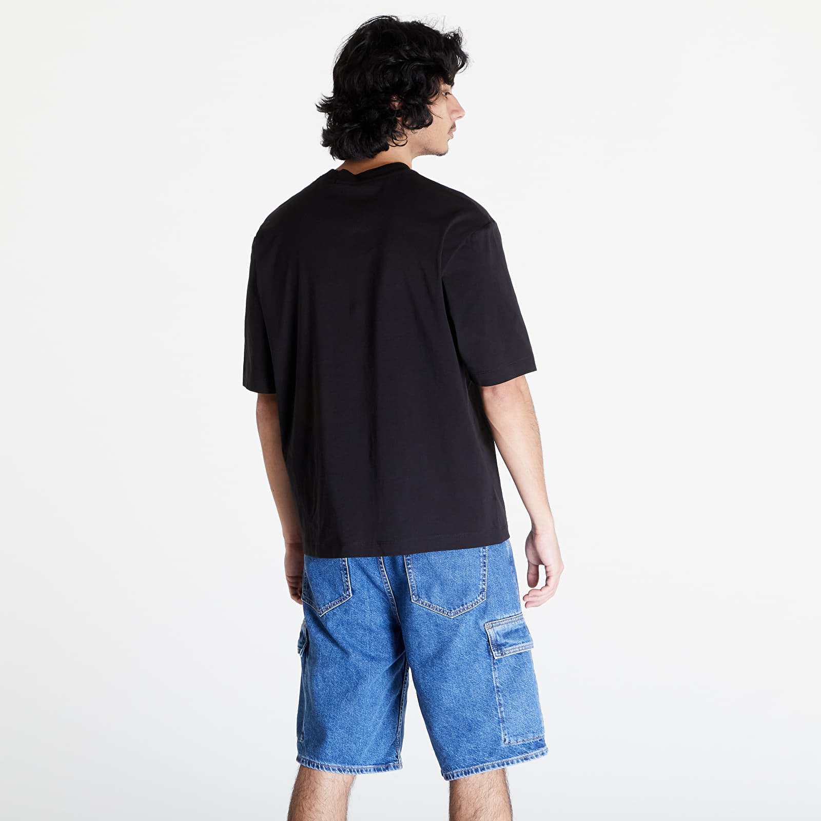 Majice T-shirt Calvin Klein Jeans Blocking Graphic Short Sleeve Tee Black