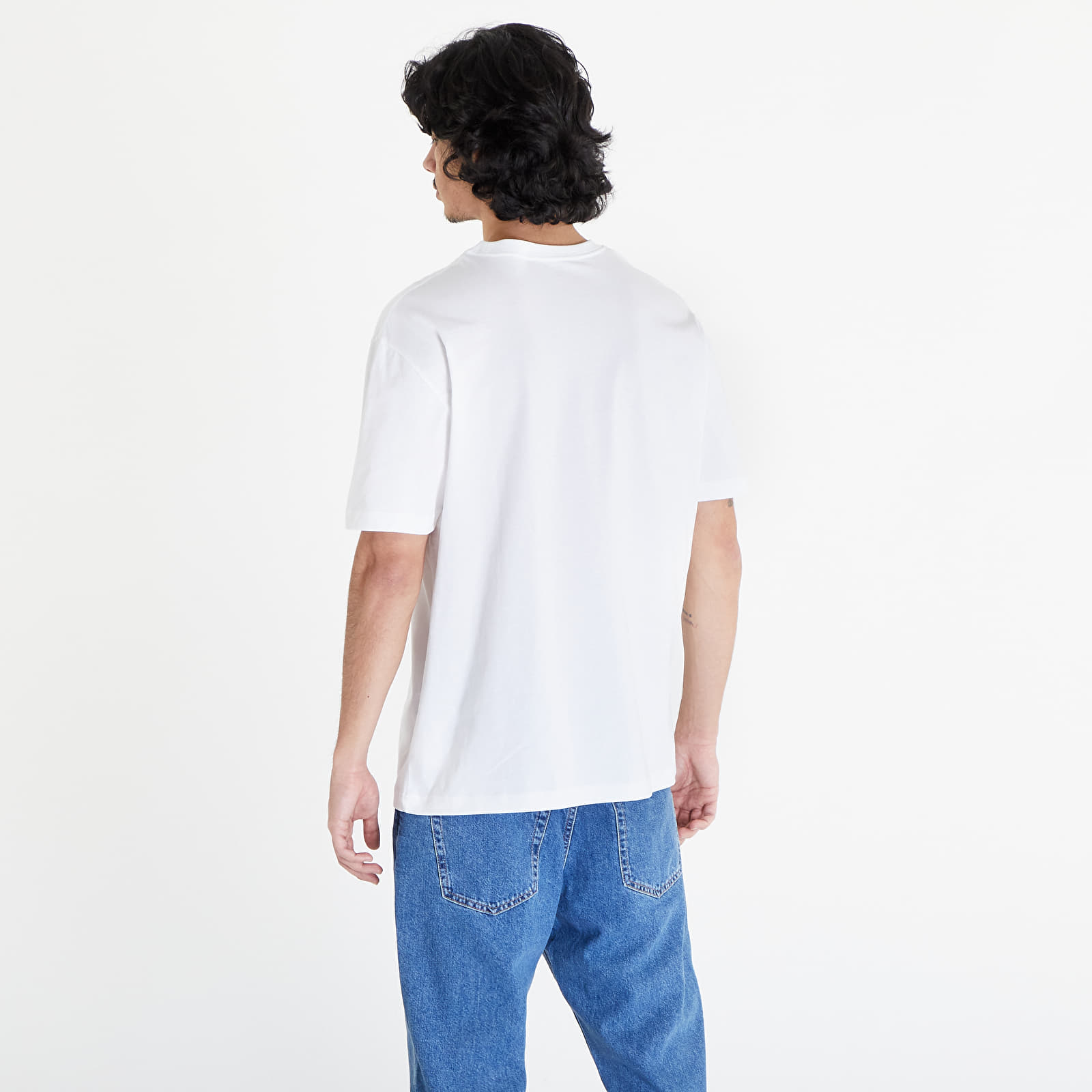 Koszulki Calvin Klein Jeans Diffused Logo Short Sleeve Tee Bright White
