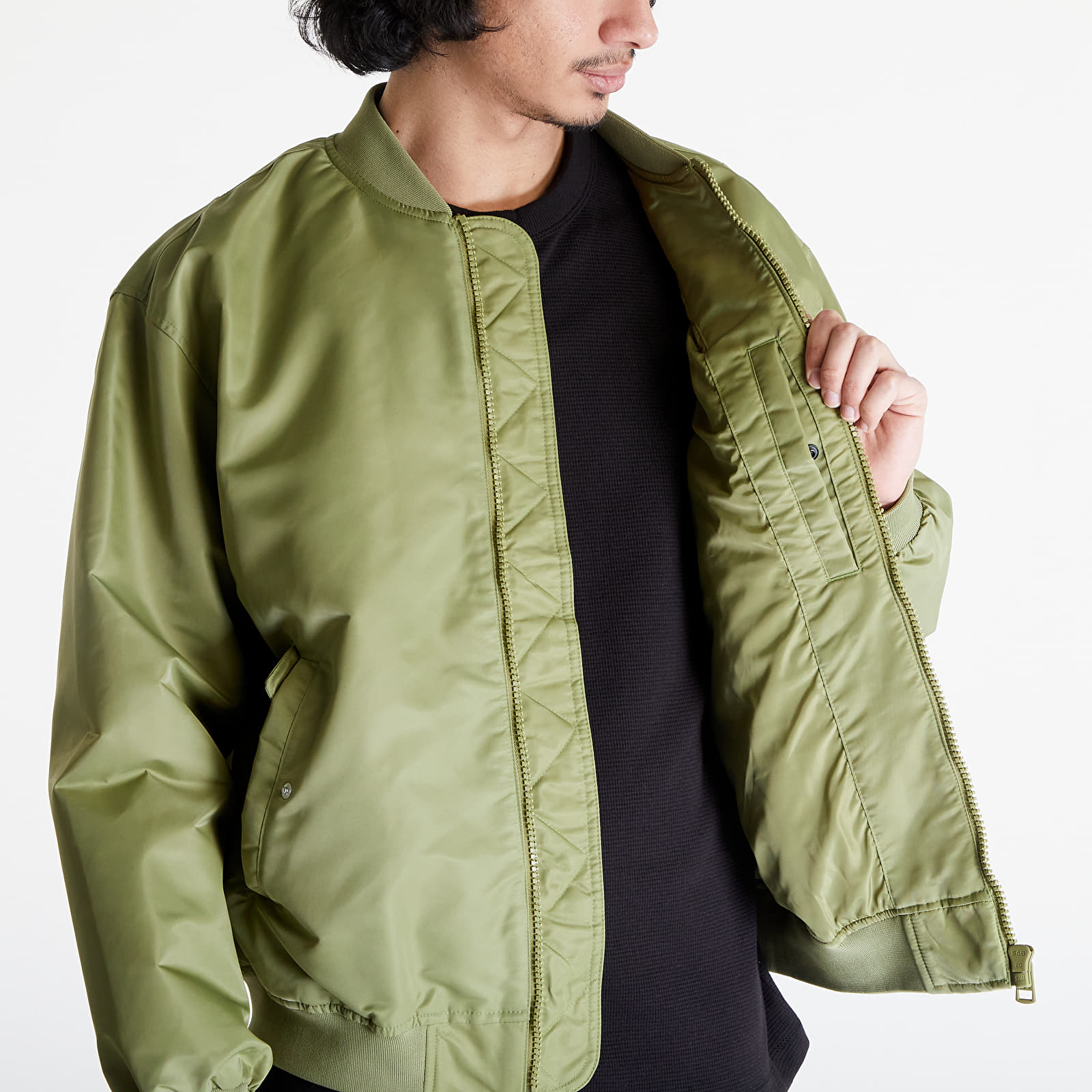 Bomber Jackets Calvin Klein Jeans Bomber Jacket Dark Juniper