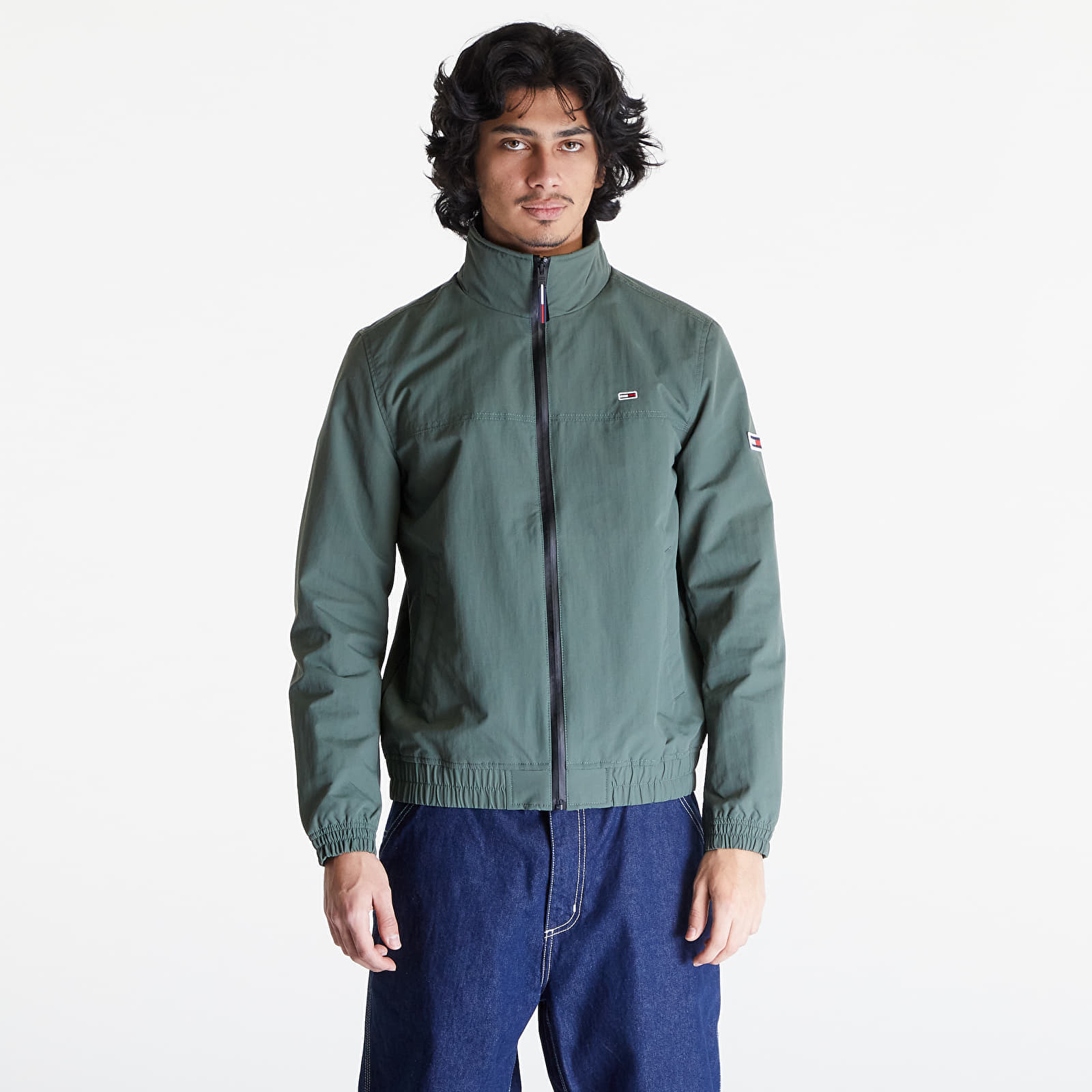 Треньорски якета Tommy Jeans Essential Casual Bomber Jacket Avalon Green