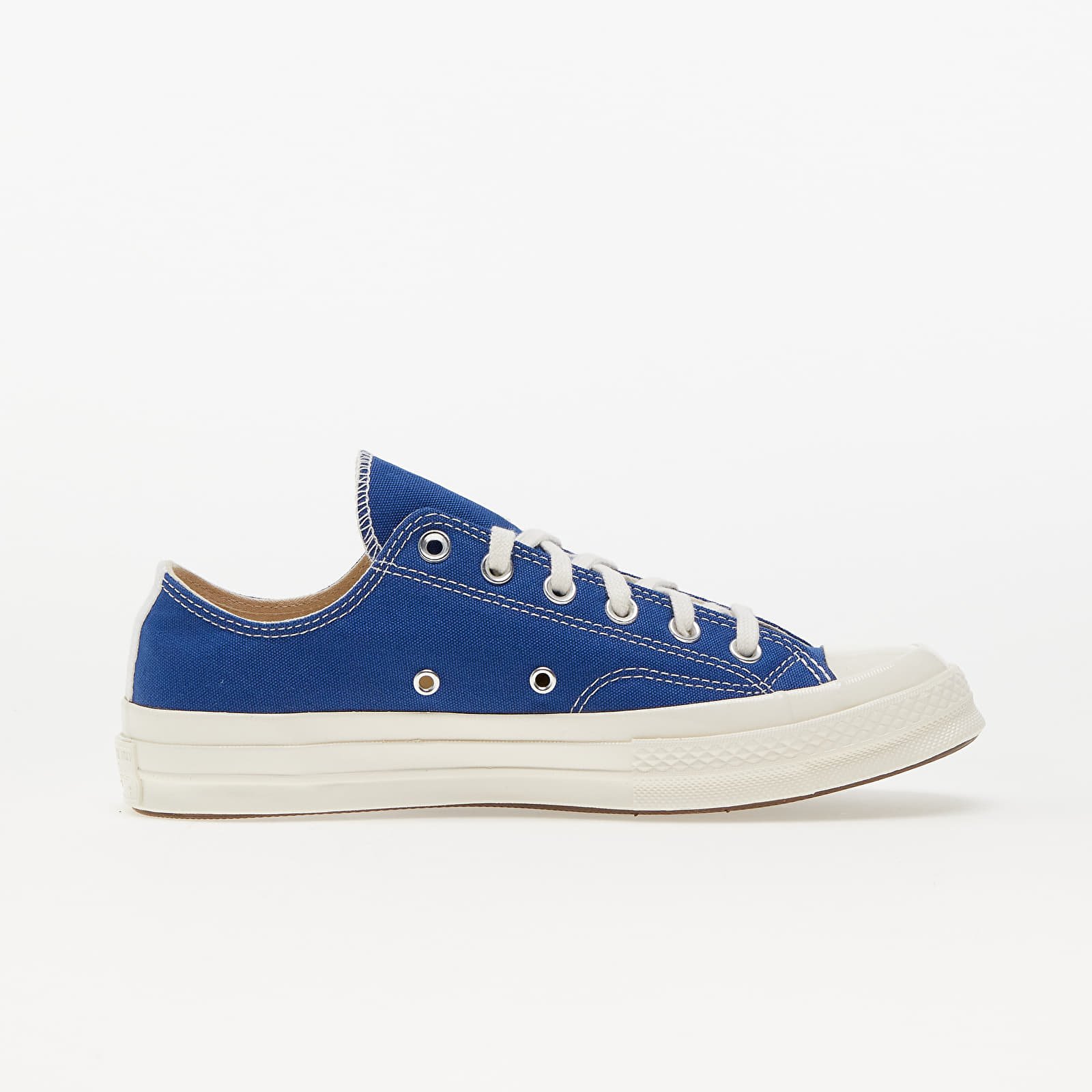 Blue low clearance converse