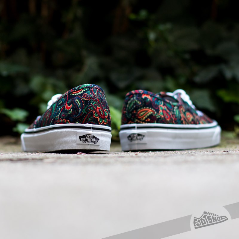 Women's shoes Vans Authentic (Paisley) Bison/True White