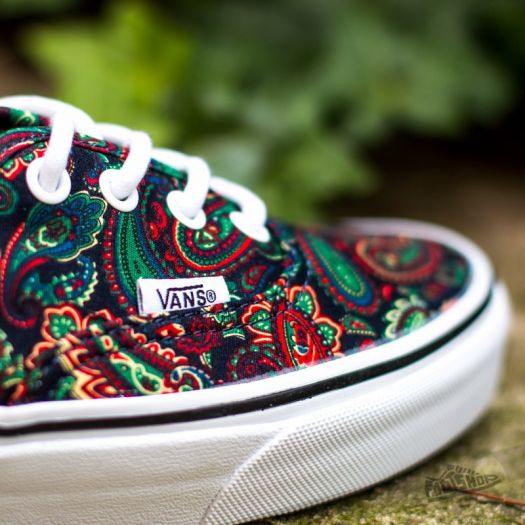 Women's shoes Vans Authentic (Paisley) Bison/True White