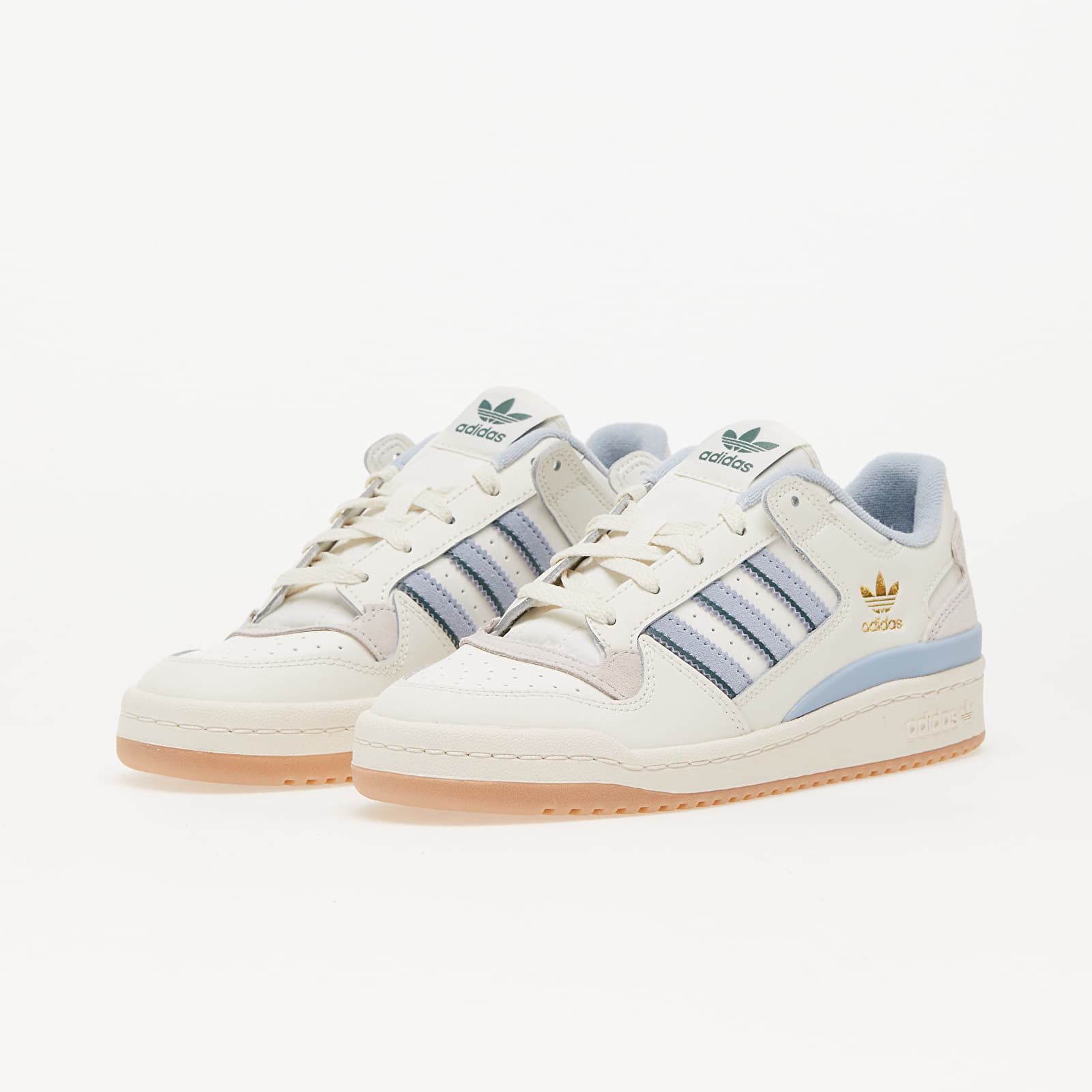 Zapatillas mujer adidas Forum Low Cl W Cloud White/ Wonder Blue/ Crew White