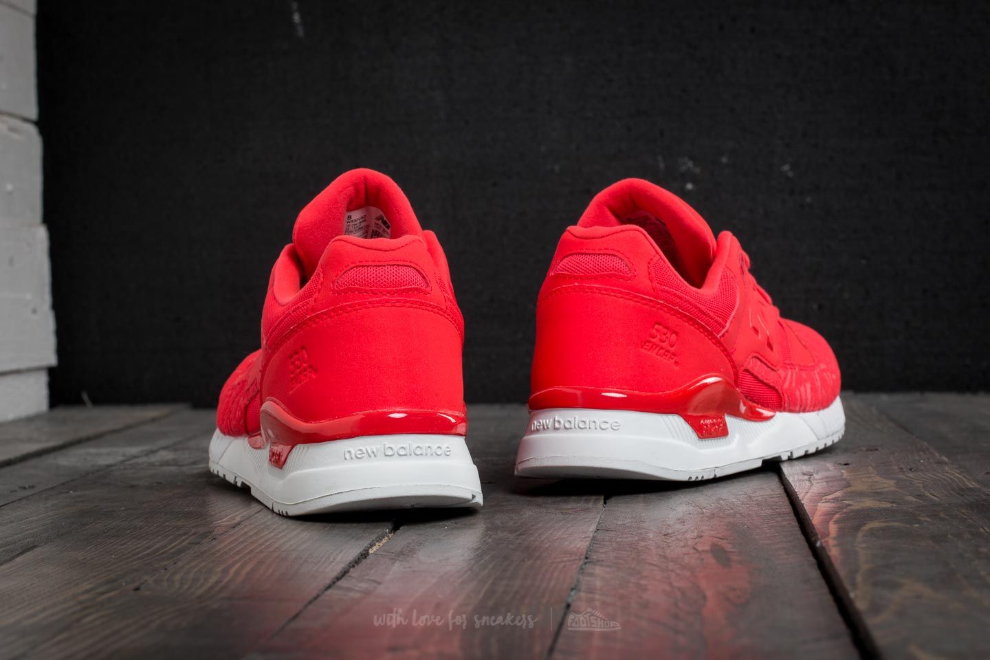 Damesschoenen New Balance 530 Neon Red