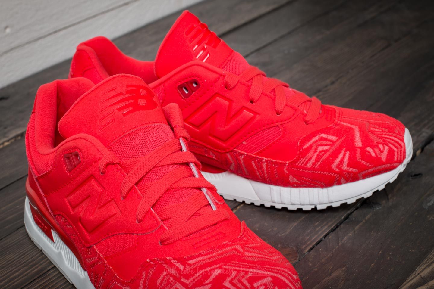Damesschoenen New Balance 530 Neon Red