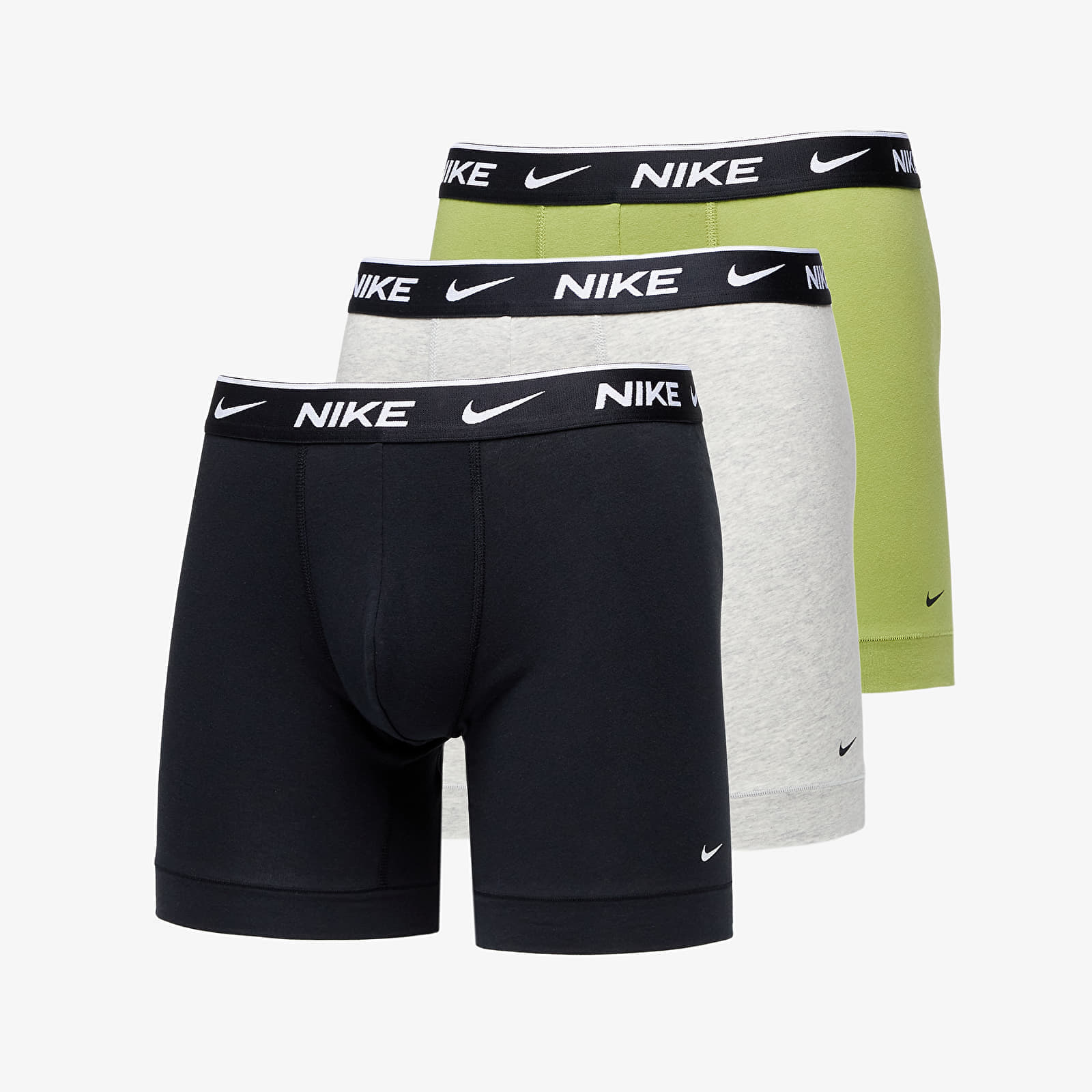 Levně Nike Dri-FIT Everyday Cotton Stretch Boxer Brief 3-Pack Multicolor
