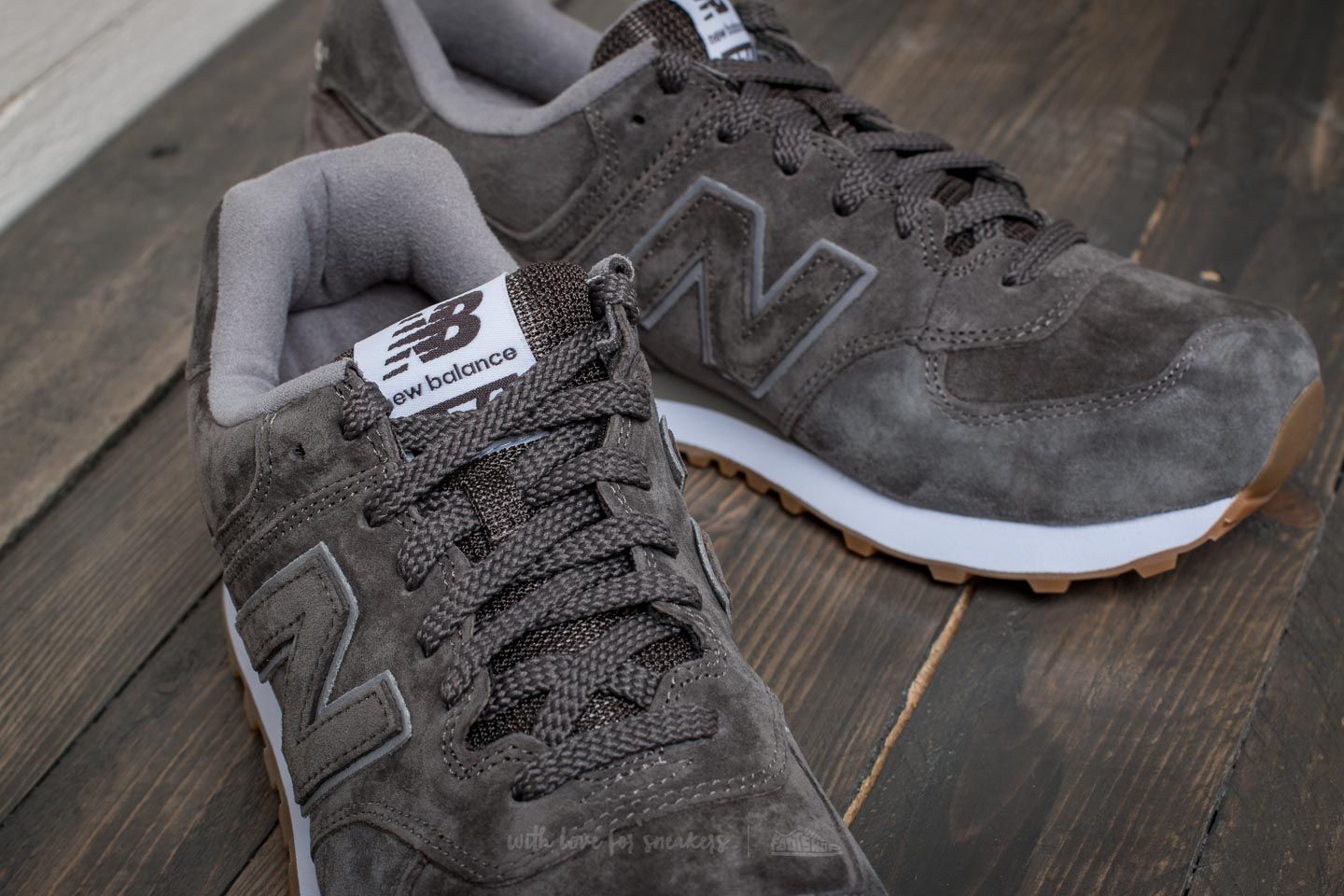 Herren Sneaker und Schuhe New Balance 574 Grey/ White