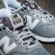 Women s shoes New Balance 574 Silver Black Footshop