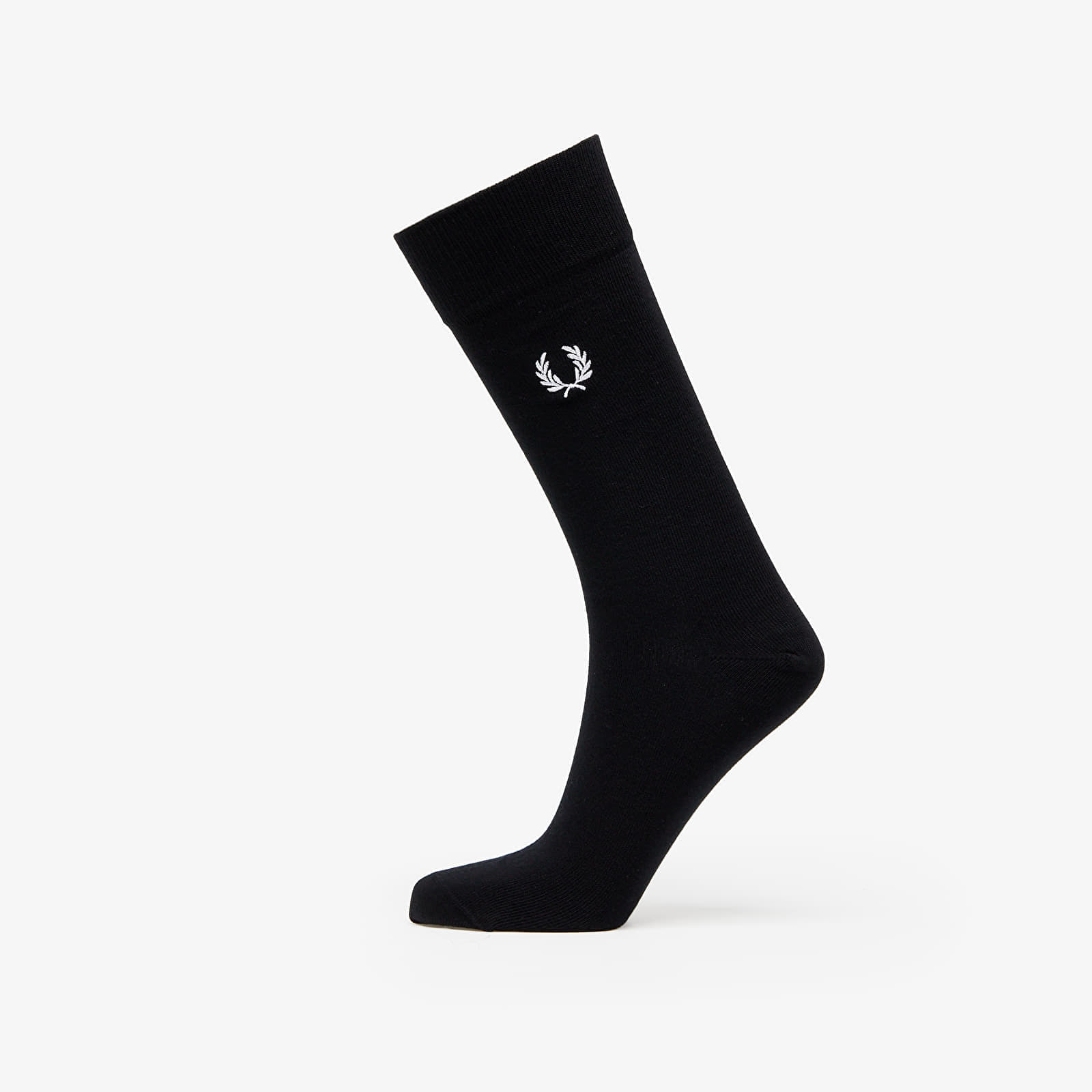 FRED PERRY Classic Laurel Wreath Sock Black/ Snow White 43-46