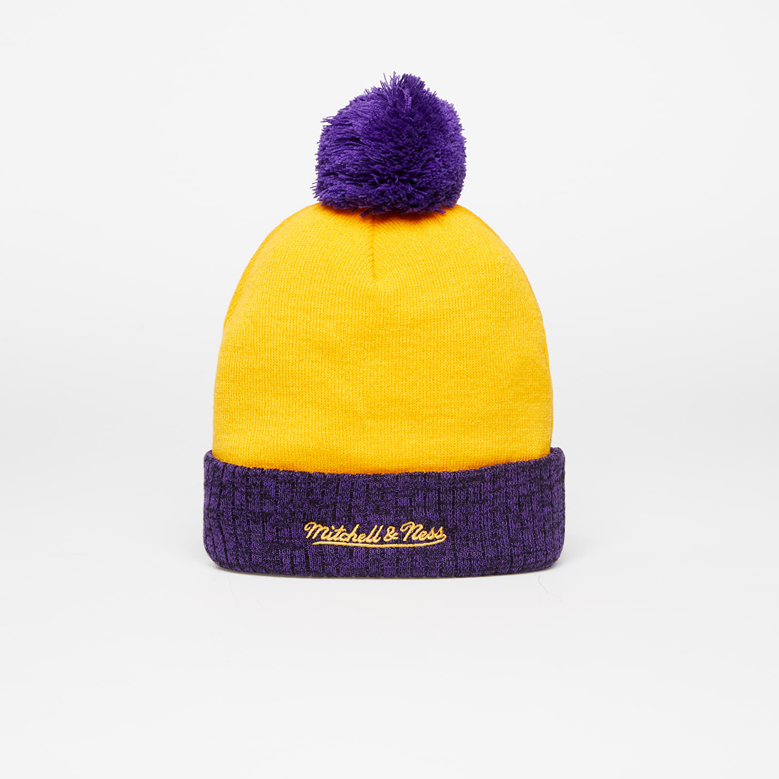 Lakers beanie with pom deals
