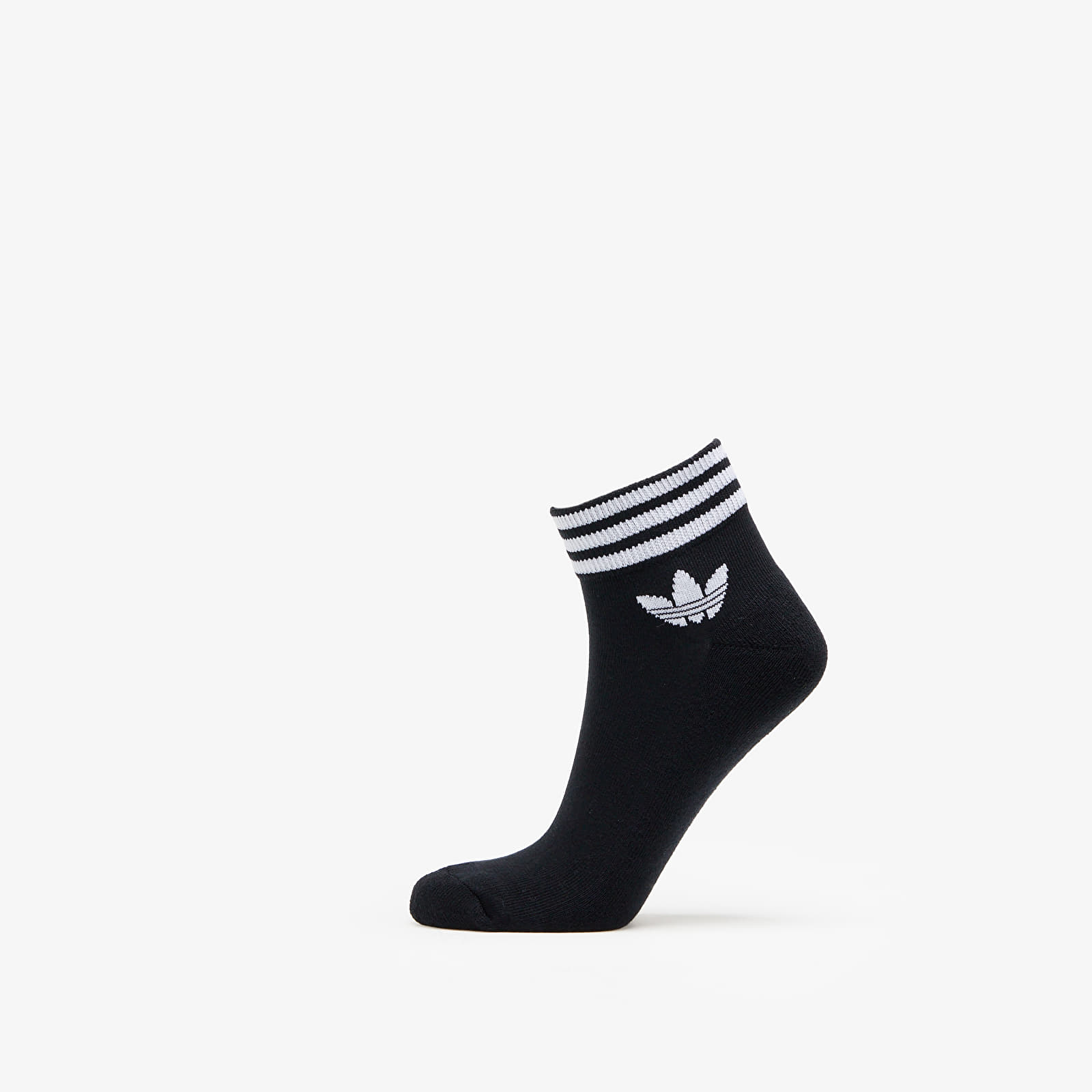 Șosete adidas Originals Trefoil Ankle Socks 3-Pack White/ Black/ Gray