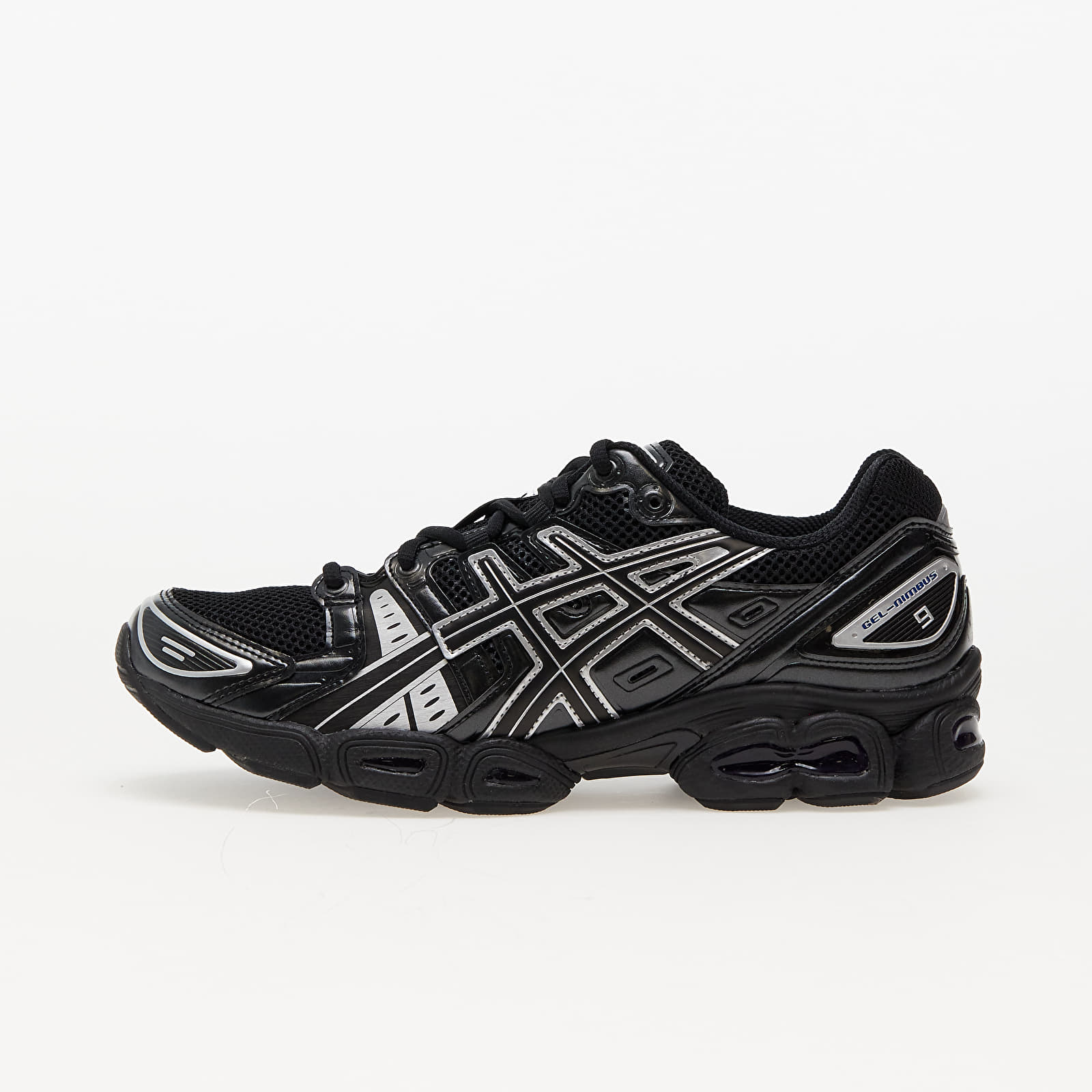 Men s shoes Asics Gel Nimbus 9 Black Pure Silver Footshop