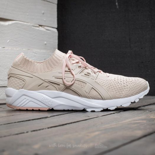Asics gel kayano 2025 trainer knit beige