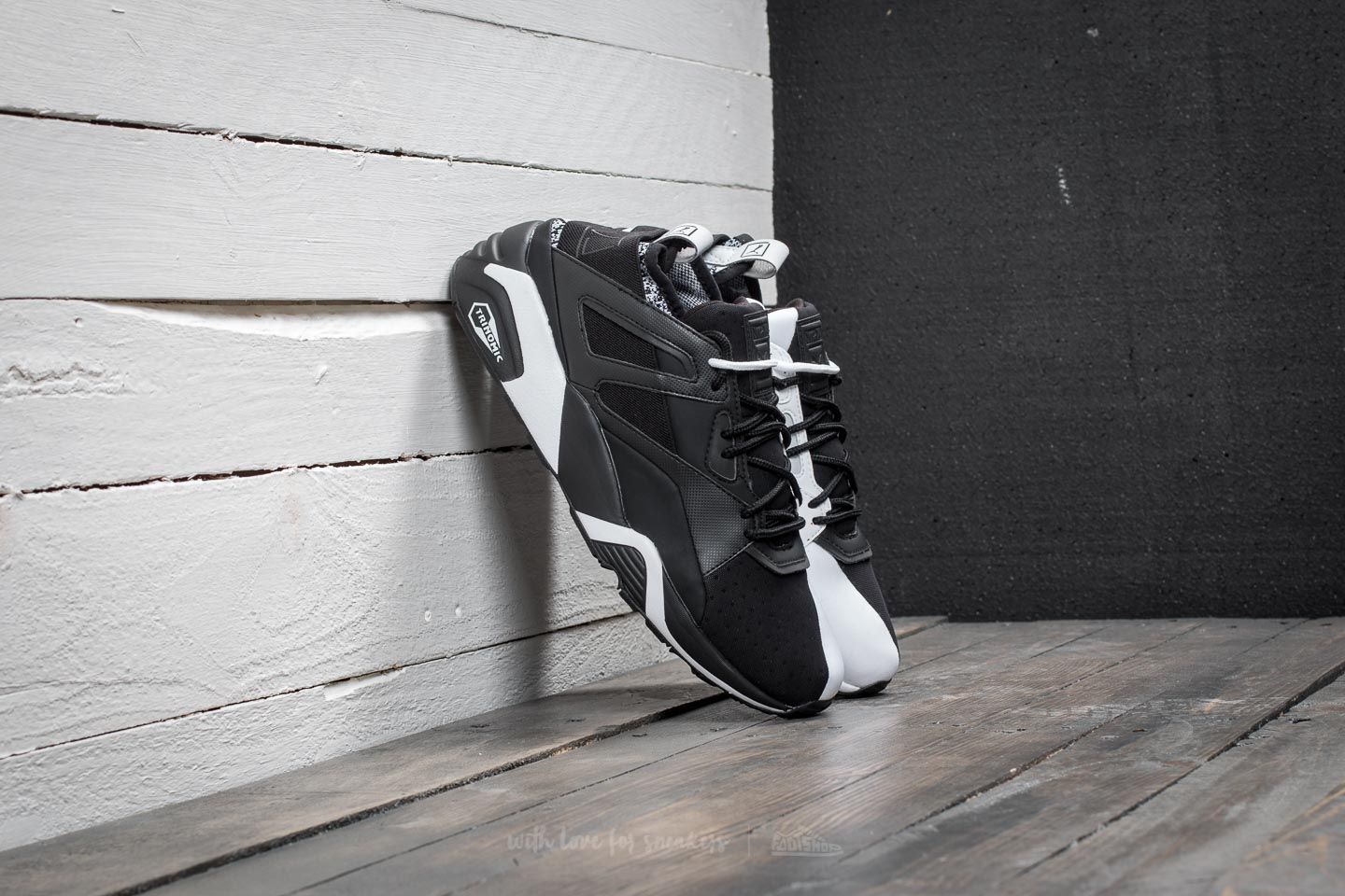 Puma bog sock black best sale