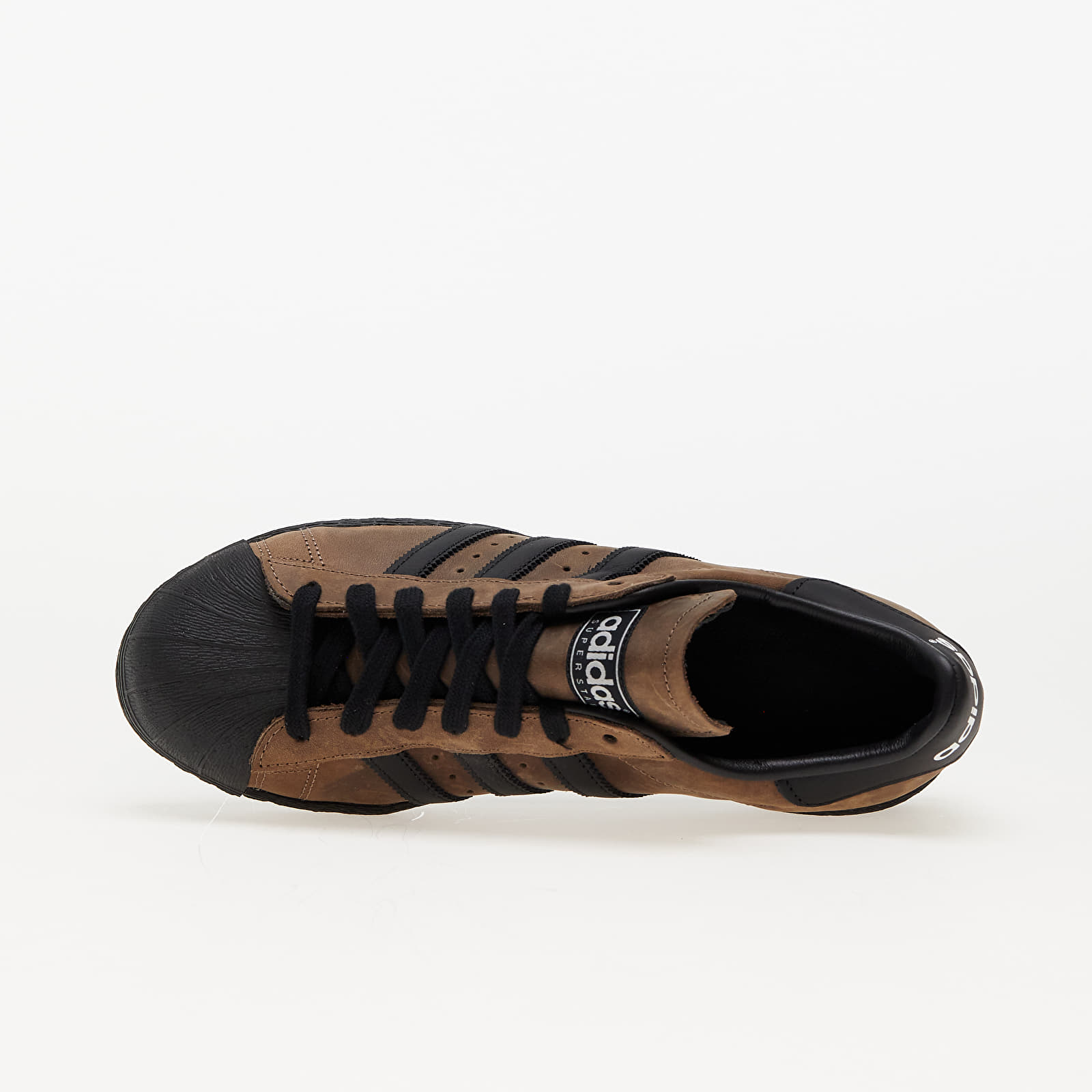 Adidas superstar color brown top