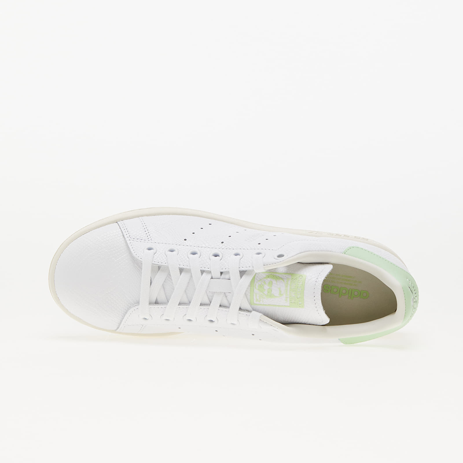 Women's shoes adidas Stan Smith W Cloud White/ Semi Green Spark/ Off White