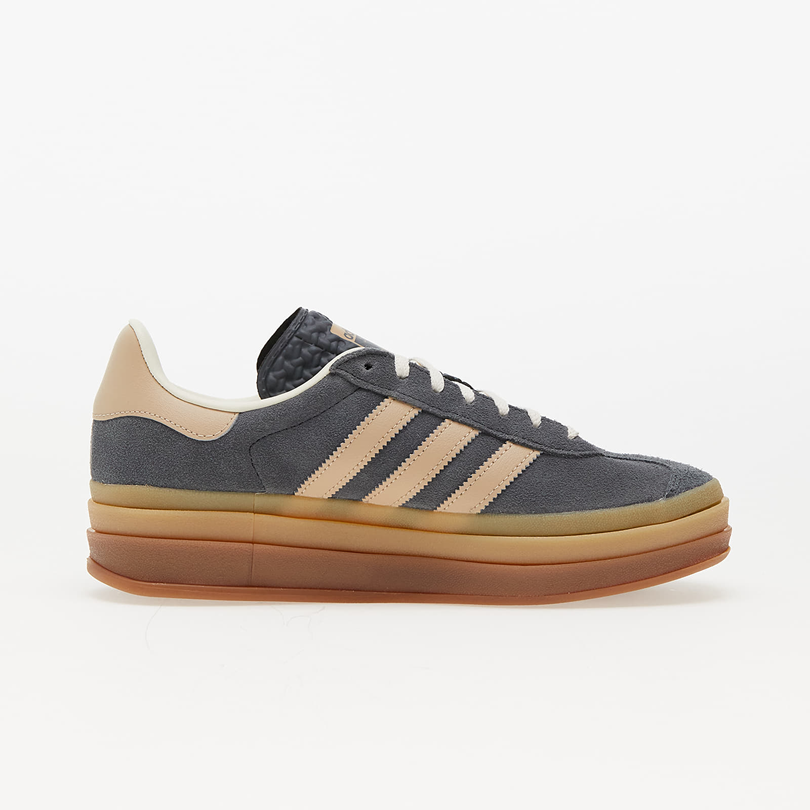 Dámske topánky a tenisky adidas Gazelle Bold W Grey Six/ Magic Beige/ Crew White