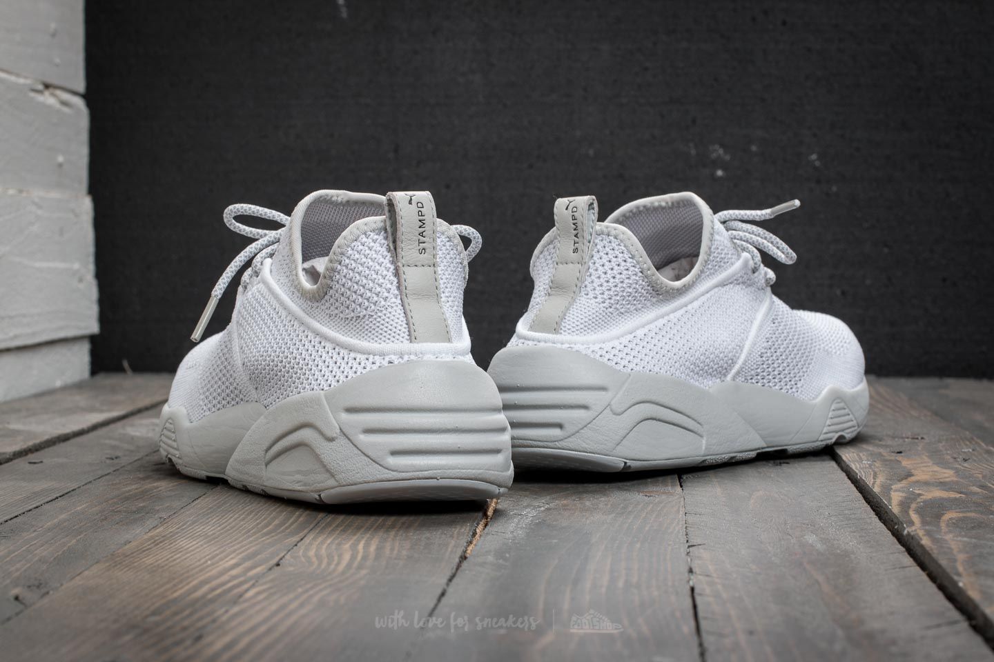 Puma x top stampd trinomic woven