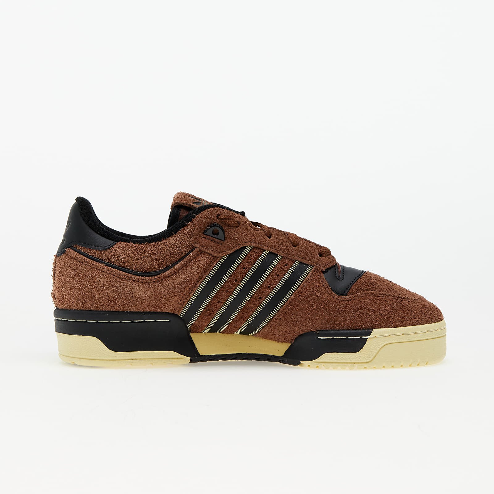 Men's shoes adidas Rivalry 86 Low Preloved Brown/ Core Black/ Easy Yellow