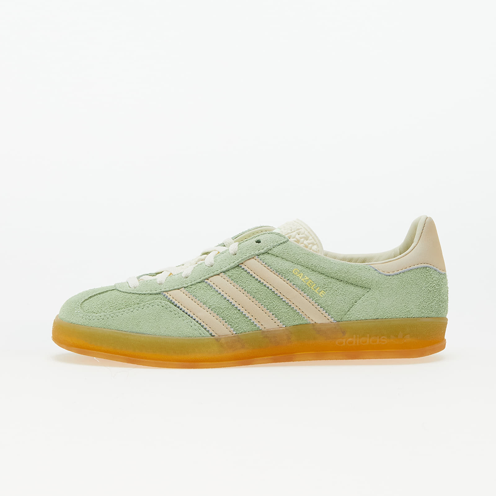 Buty damskie adidas Gazelle Indoor W Semi Green Spark/ Almost Yellow/ Core White
