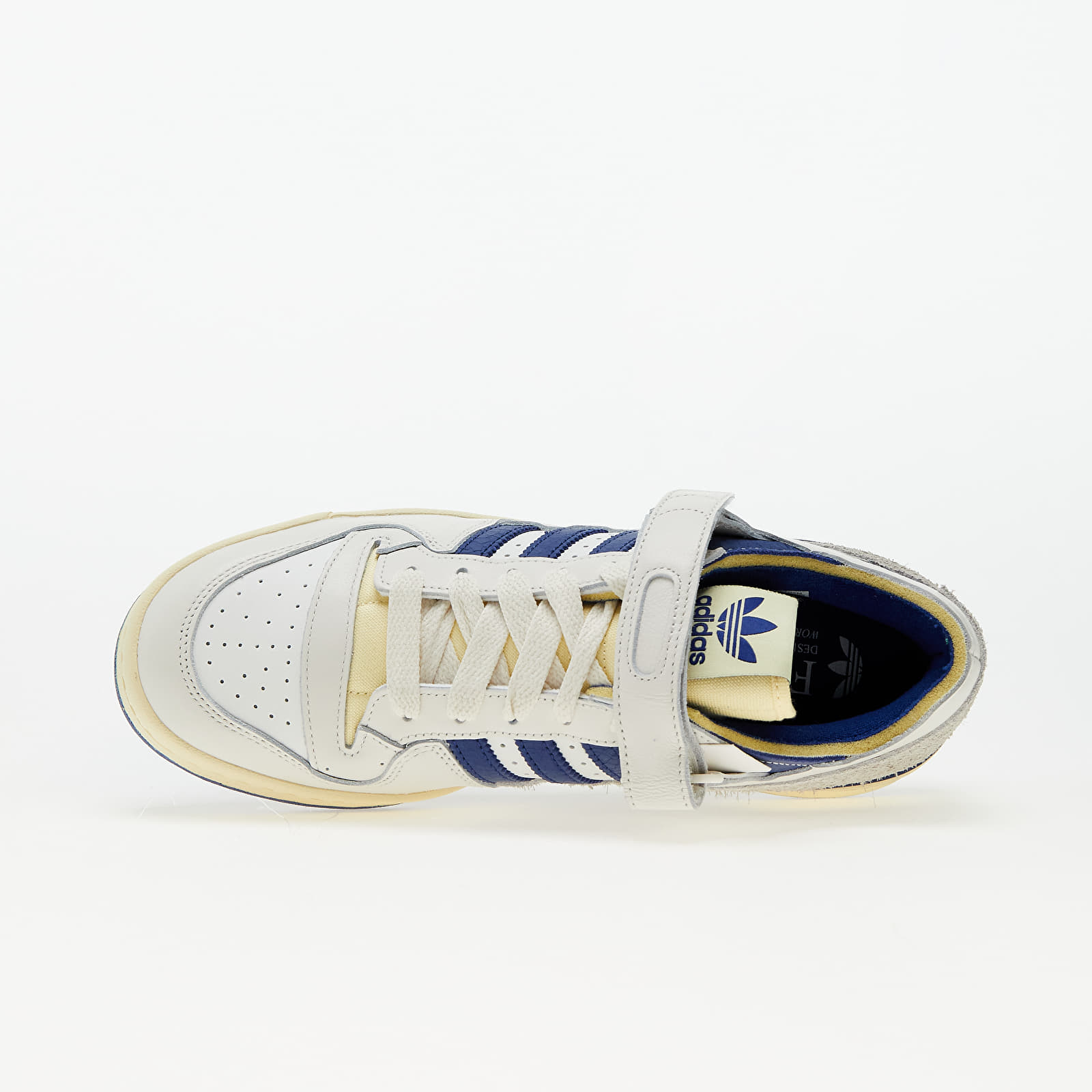 Männer adidas Forum 84 Low Cloud White/ Victory Blue/ Easy Yellow