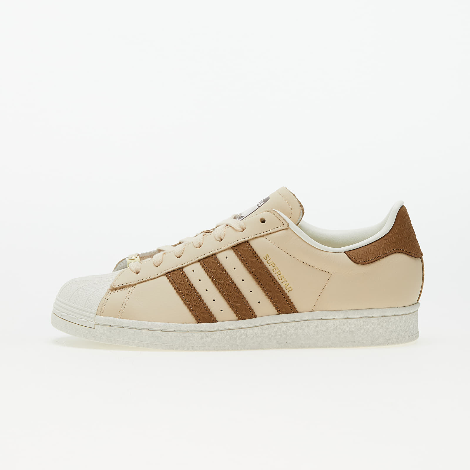 Adidas superstar hot sale strisce bronzo