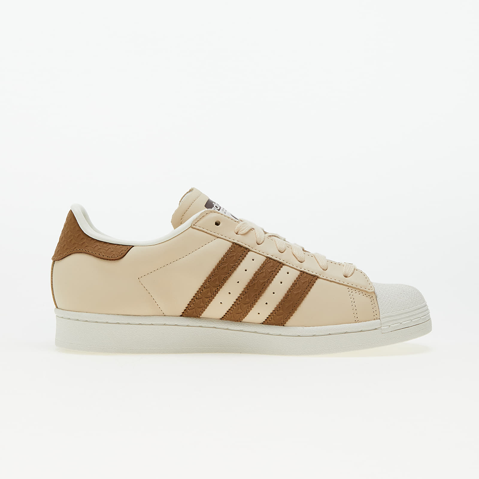 Sapatos de homem adidas Superstar Sand Strata/ Brown Desert/ Off White