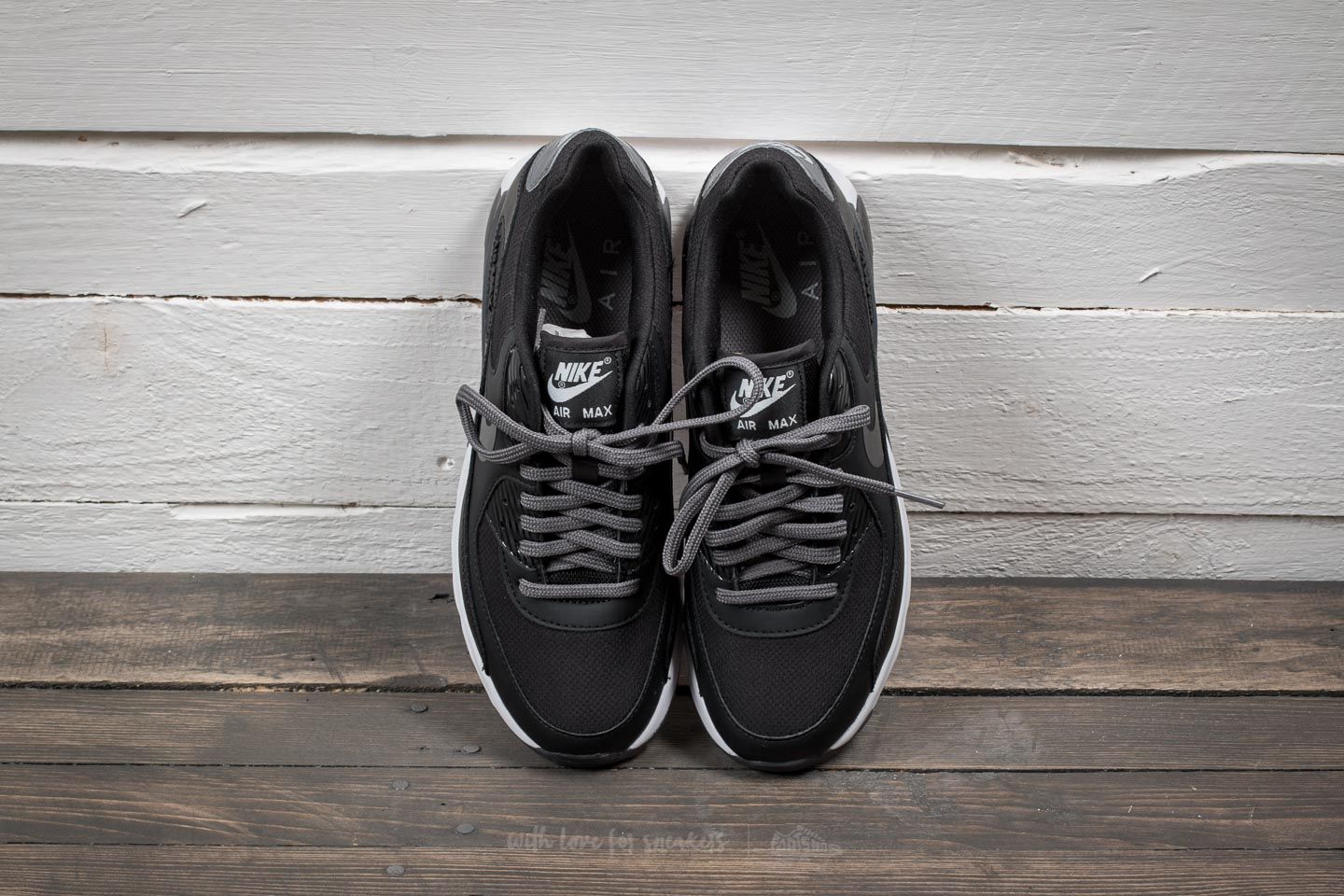 Damen Sneaker und Schuhe Nike W Air Max 90 Ultra Essential Black/ Black- Dark Grey- Pure Platinum