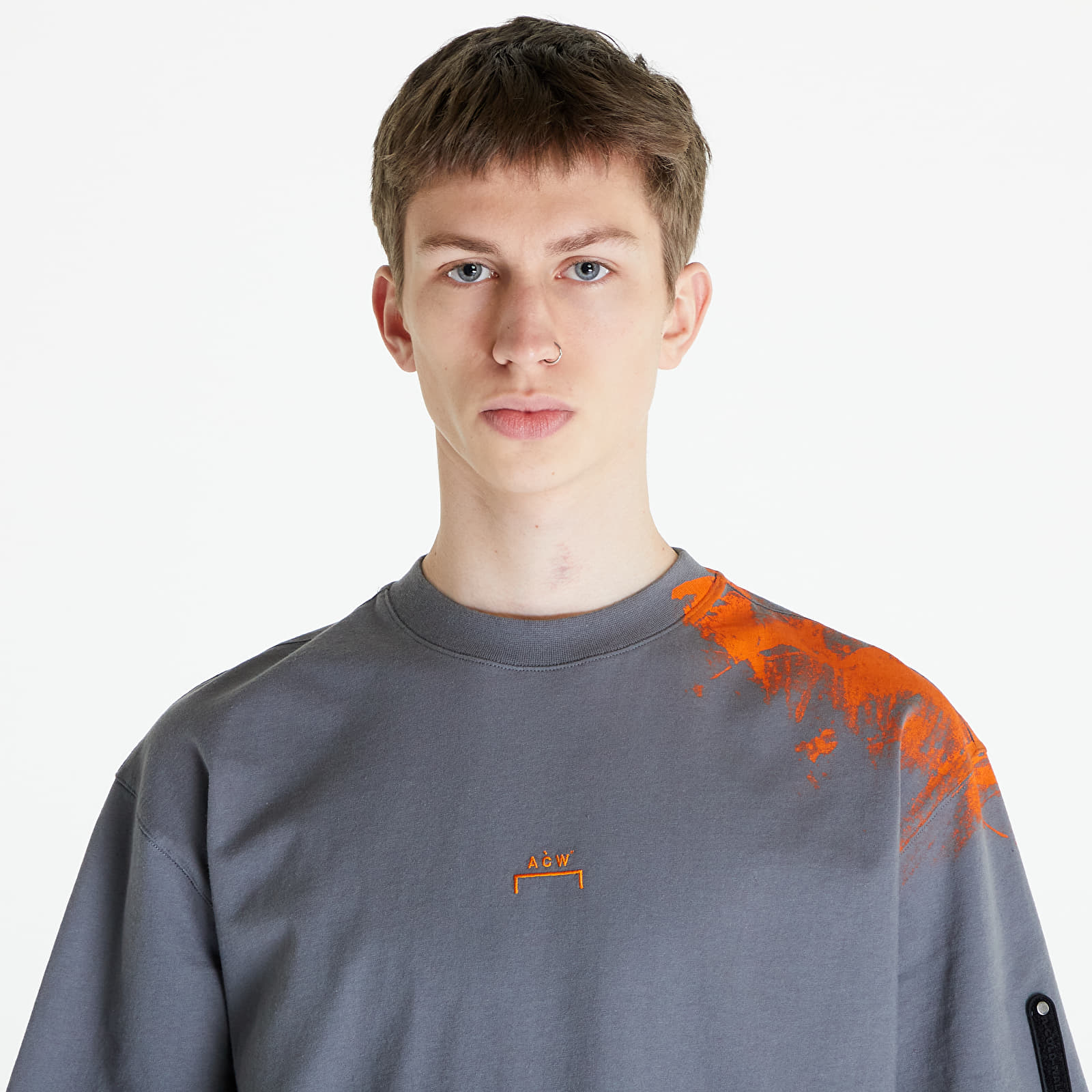 T-Shirts A-COLD-WALL* Brushstroke T-Shirt Slate