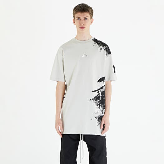 ★A-COLD-WALL★ Brush Stroke Short Sleeve T-Shirt BONE ACWMT MUSINSA | A COLD WALL Brush Stroke Short Sleeve T-Shirt