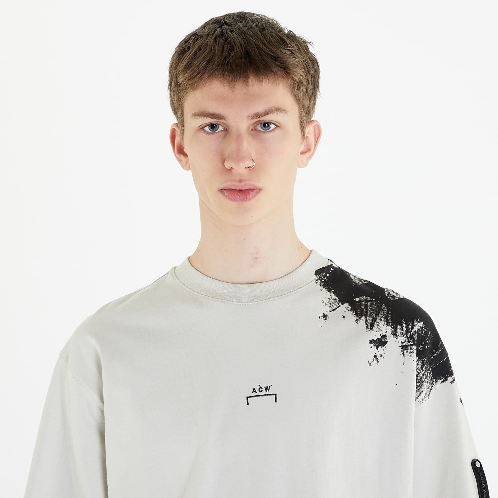 Koszulki A-COLD-WALL* Brushstroke T-Shirt Bone