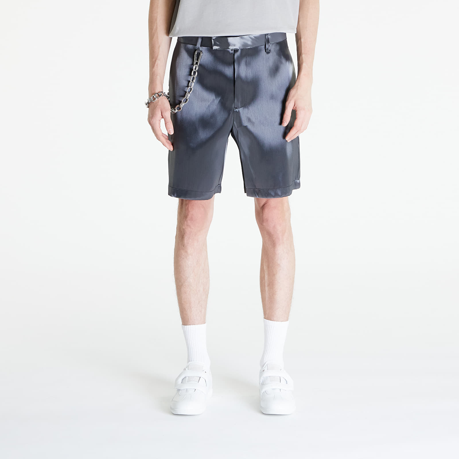 Šortky HELIOT EMIL Shorts Liguid Metal