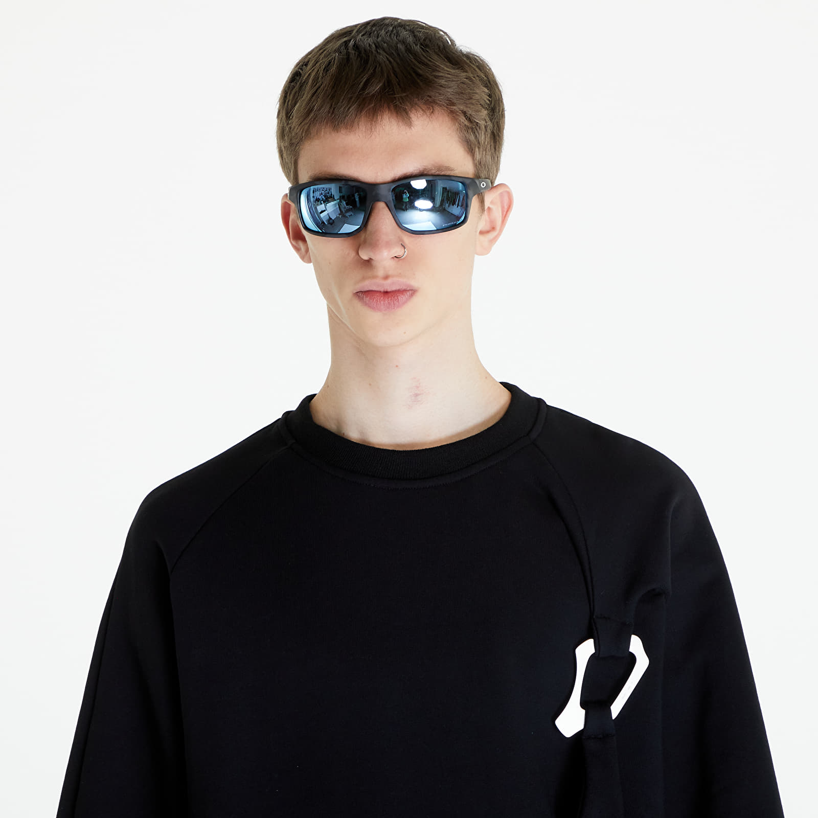 Худі та реглани HELIOT EMIL Morphed Carabiner Crewneck Black