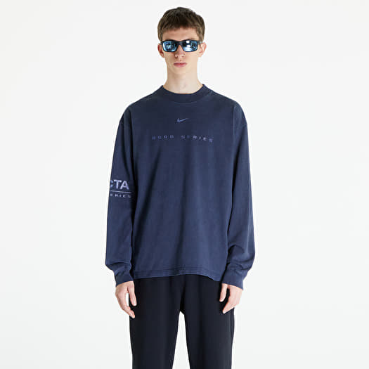 T shirts Nike x NOCTA M NRG Long Sleeve Tee Mock Dark Obsidian Footshop