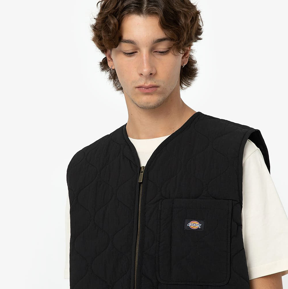 Gilets Dickies Thorsby Liner Vest UNISEX Black