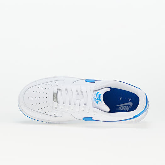 nike air force 1 mens white and blue