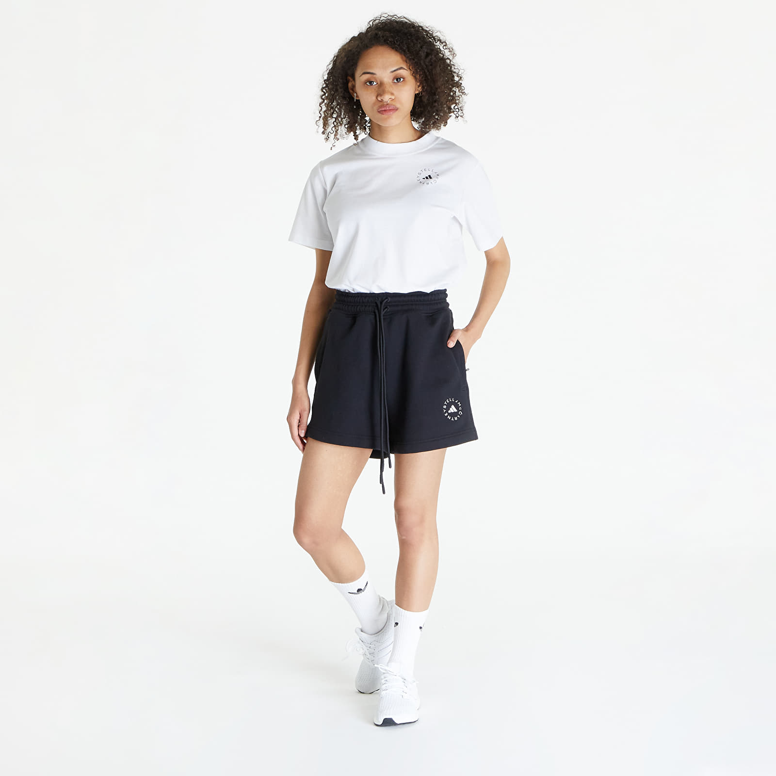 Šortky adidas x Stella McCartney Terry Shorts Black
