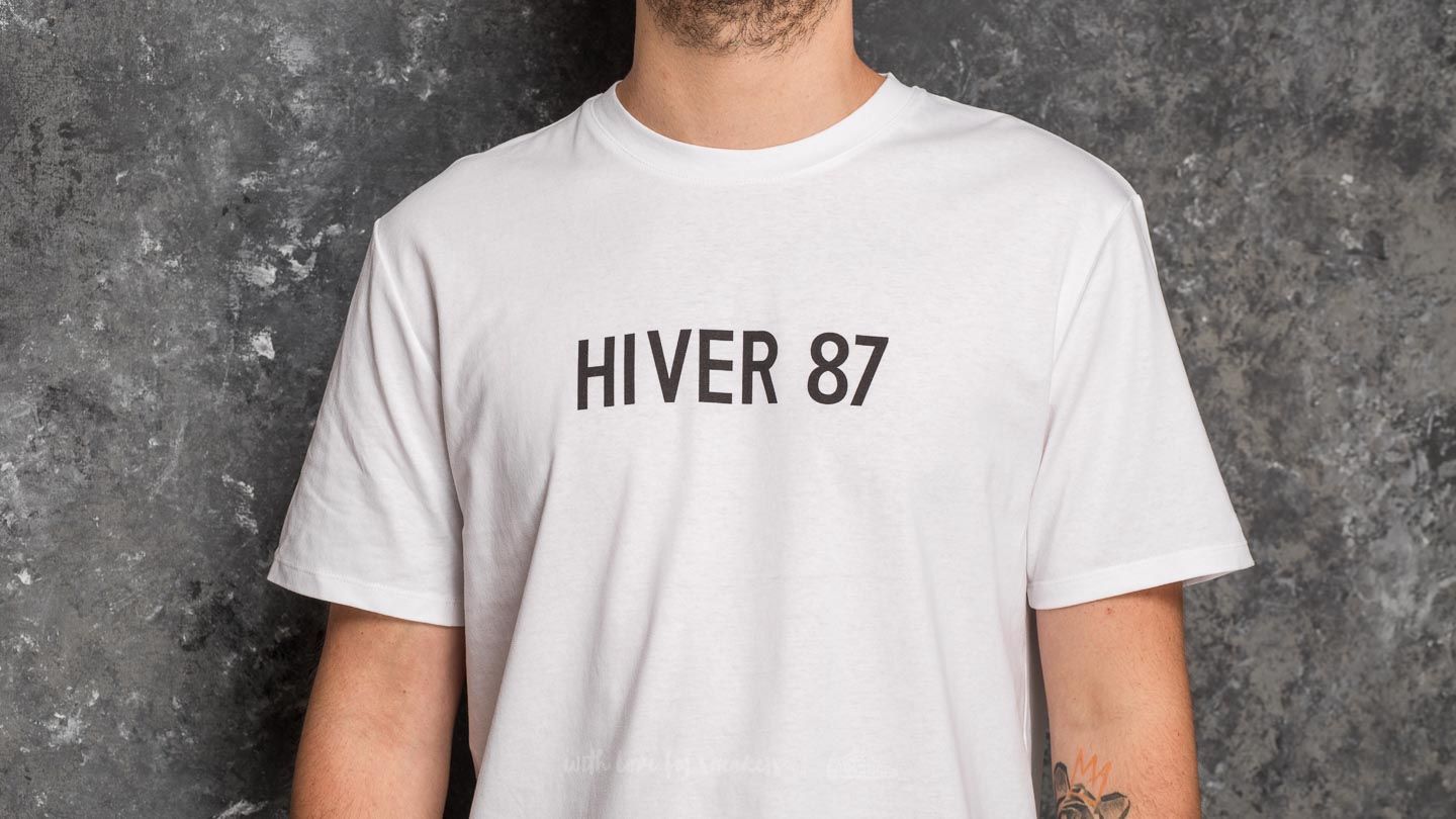 T shirts A.P.C. Hiver 87 T Shirt Blanc Footshop