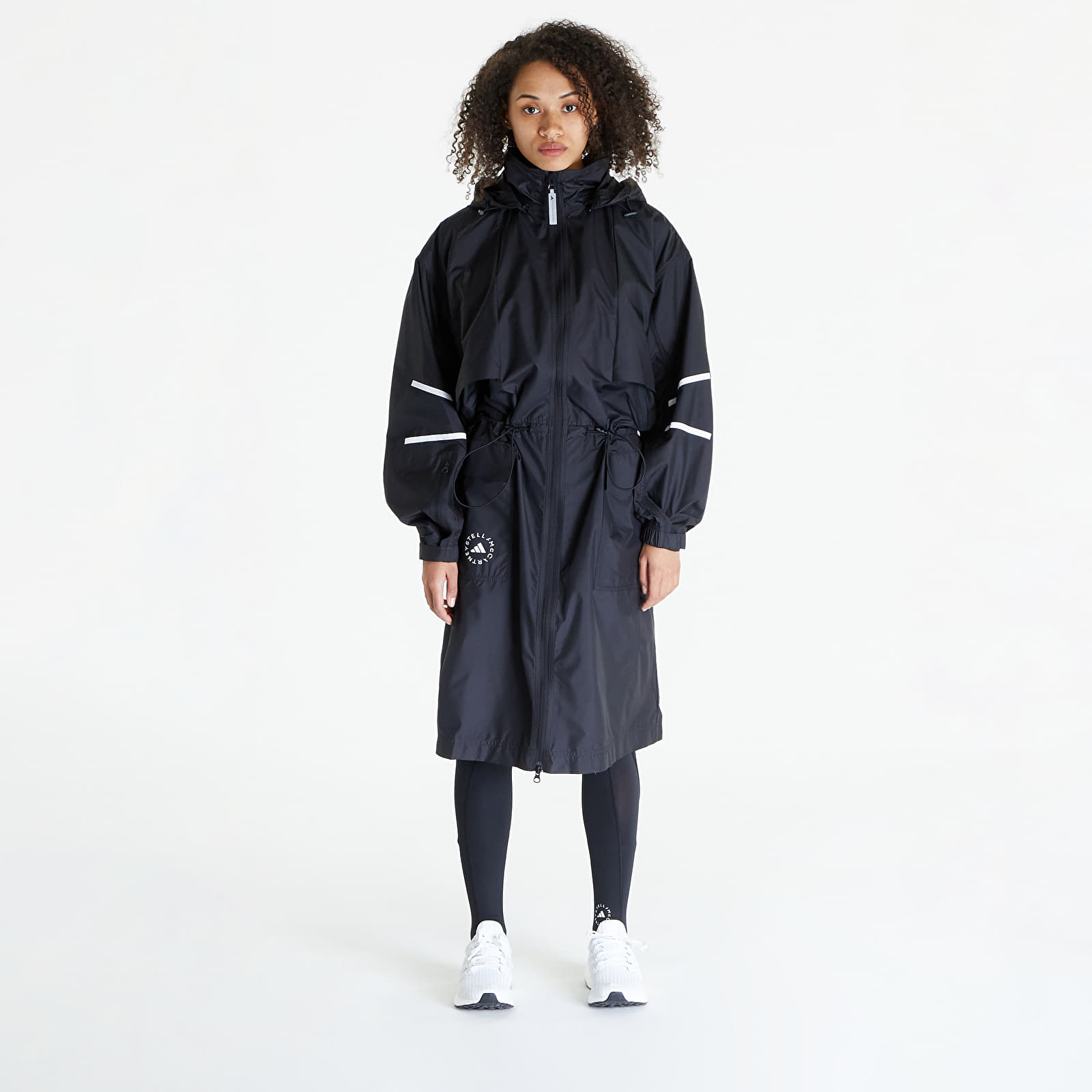 Parka's  adidas x Stella McCartney Sportwear Long Parka Black