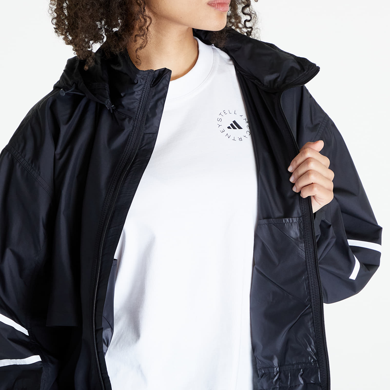 Parky adidas x Stella McCartney Sportwear Long Parka Black