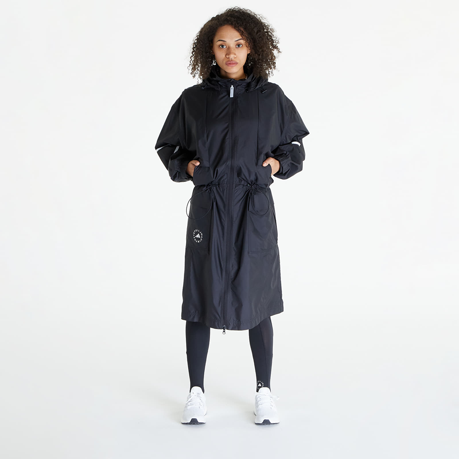 Parky adidas x Stella McCartney Sportwear Long Parka Black