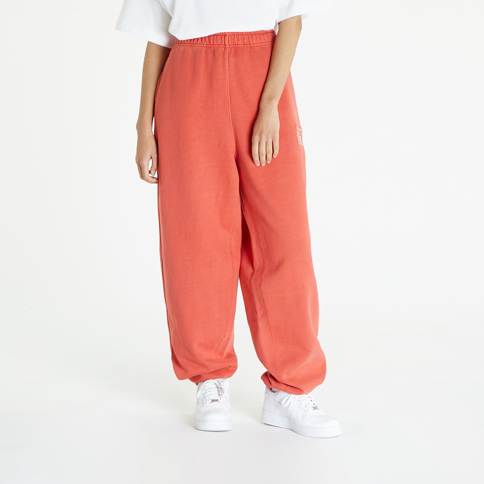 Pantaloni della tuta  Nike U NRG x Stüssy Fleece Pants Habanero Red/ Natural