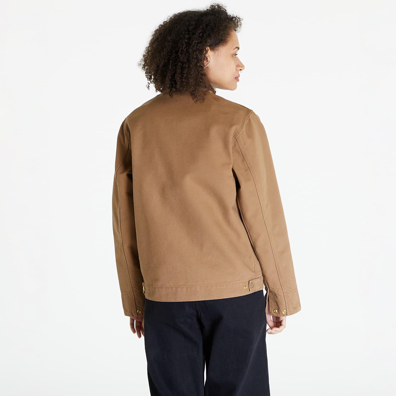 Joped Carhartt WIP Detroit Jacket UNISEX Hamilton Brown/ Tobacco Rinsed