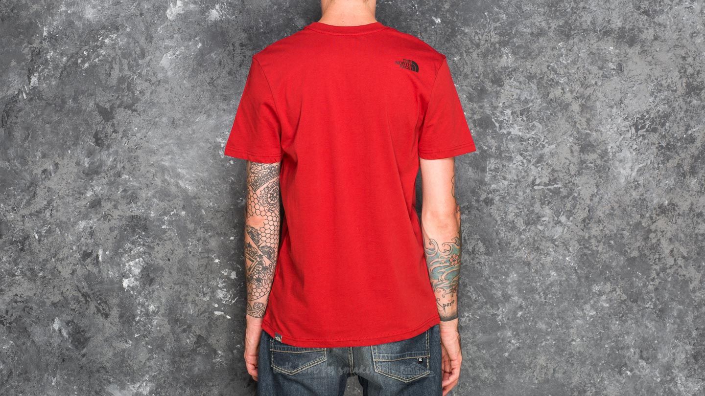 T-Shirts The North Face Easy Tee Cardinal Red